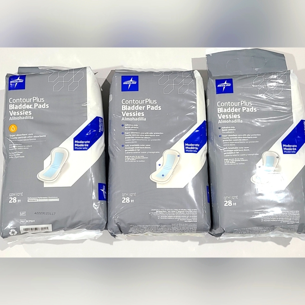 3 x Contour Plus Pads